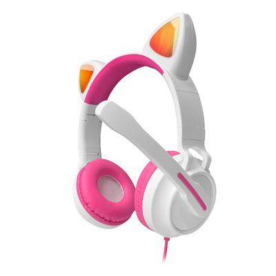 luce muoventesi senza fili di Cat Ear Headphones With RGB LED della trasmissione 10m